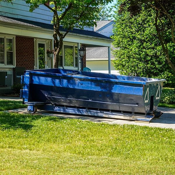 the weight limit for our residential dumpsters varies depending on the size